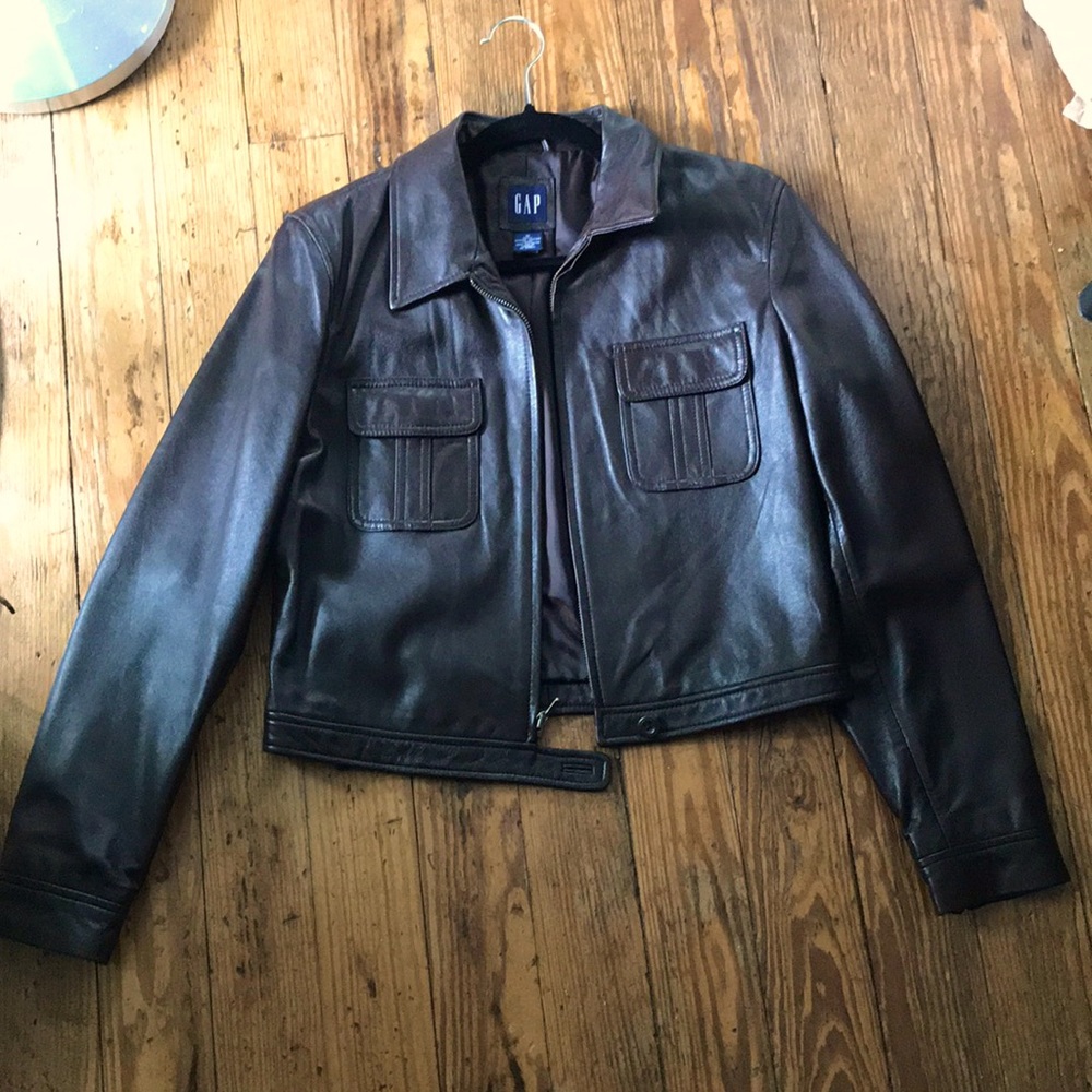 Brown Leather Jacket